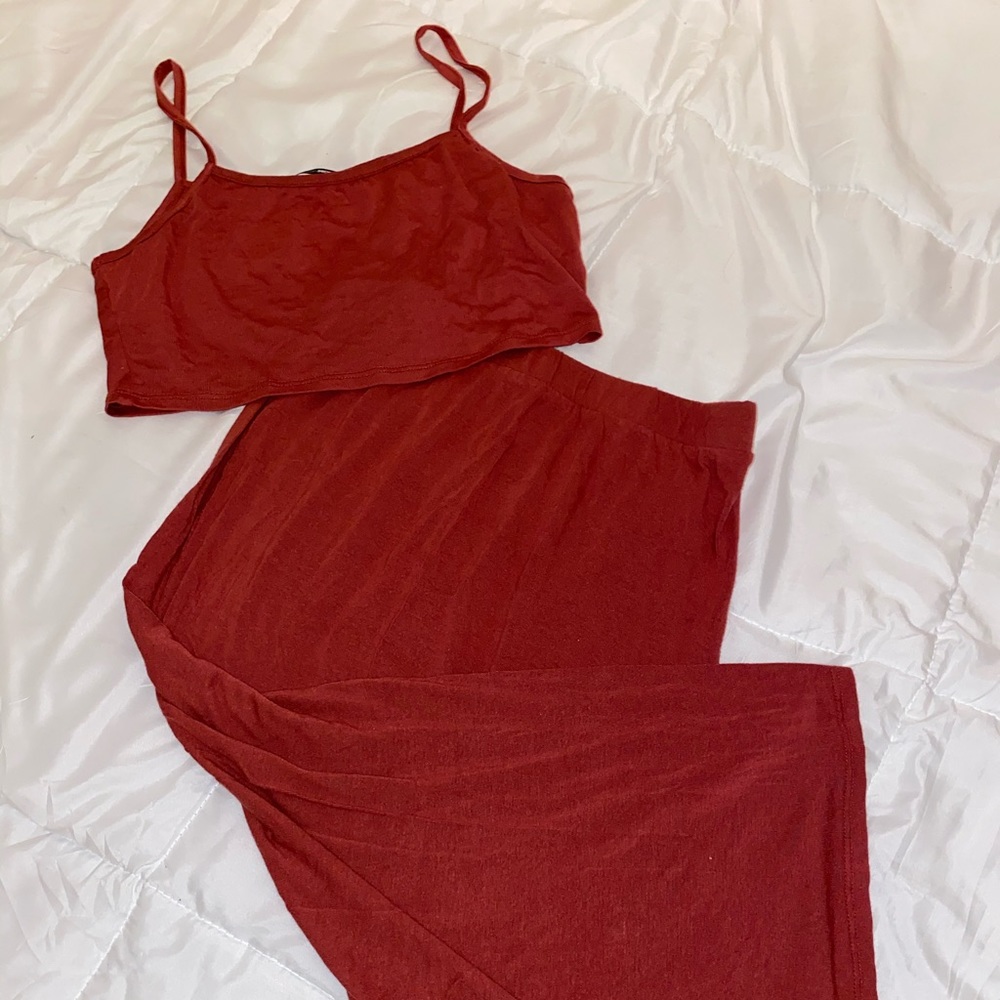 Coral Matching Set by Fashion Nova